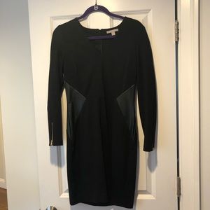 Banana Republic fitted black dress